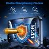 2Pcs Tempered Glass Screen Protector for iPhone 17 17Pro 17ProMax 17Air 16 15 14 Series Blue Light Protection HD Clear Anti-Scra