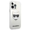Etui Do iPhone 13 Pro Max Karl Lagerfeld Choupette Head Przezroczyste