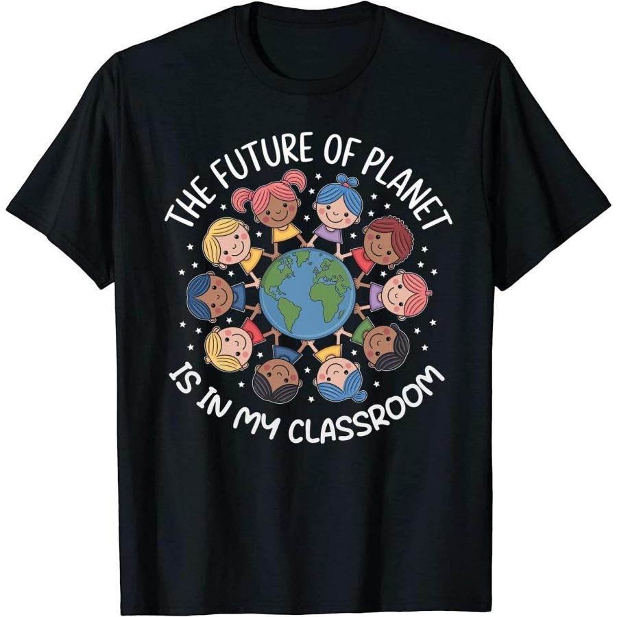 Cool Earth Day tee for Teachers and Kids Earth Day 2025 T-Shirt for Men Women Kids Black S
