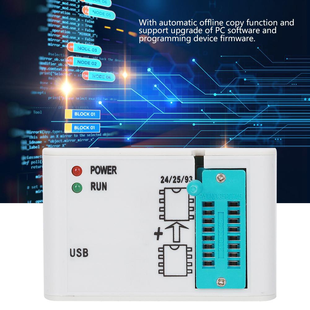 Programmiergerät Hochgeschwindigkeit Elektronische Bauelemente Halbleiter Aktive EZP2019 SPI FLASH