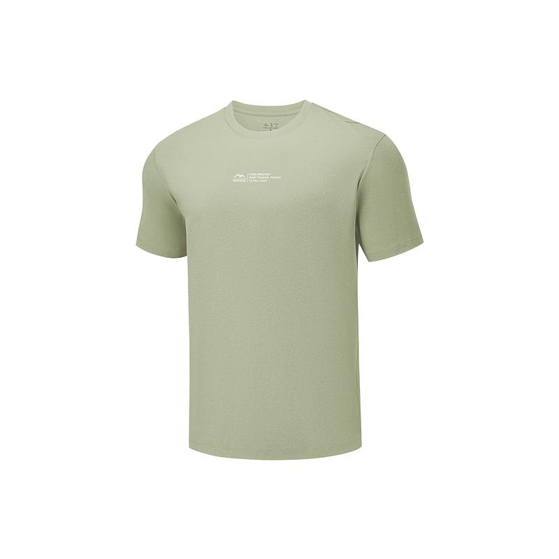 Skechers Breathable Solid Color Pullover Short Sleeve T-Shirt Men tops P226M077-02MK S