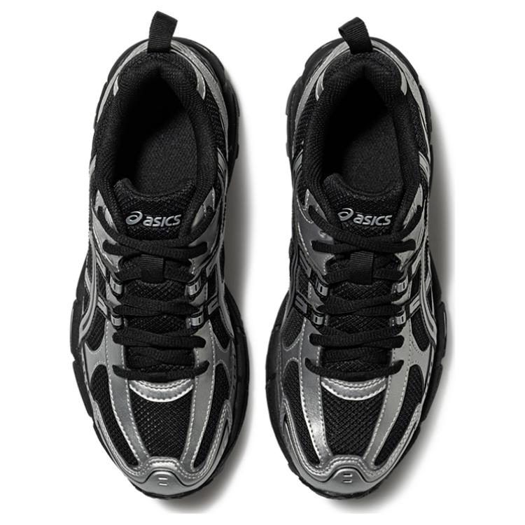 Asics Gel-Kahana 8 Comfortable Versatile Y2K Retro Running Shoes Women Running Shoes Silver Black 1012B788-020