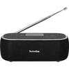 Technisat digitradio bt 1 radio de table dab+, fm aux, bluetooth fonction mains libres, avec microphone, fonction révei