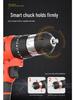 Multifunction Electric Handheld Drill & Screwdriver Set - Impact, Woodworking, Pistol Drills with Toolbox