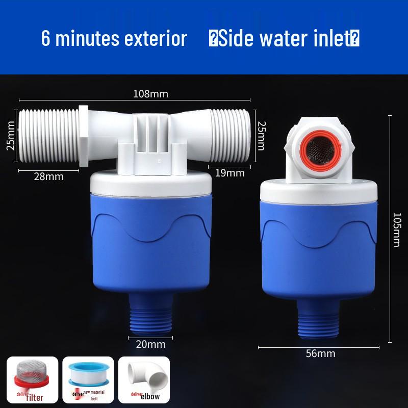 Automatic Water Tank Level Controller with Self-Stop Valve