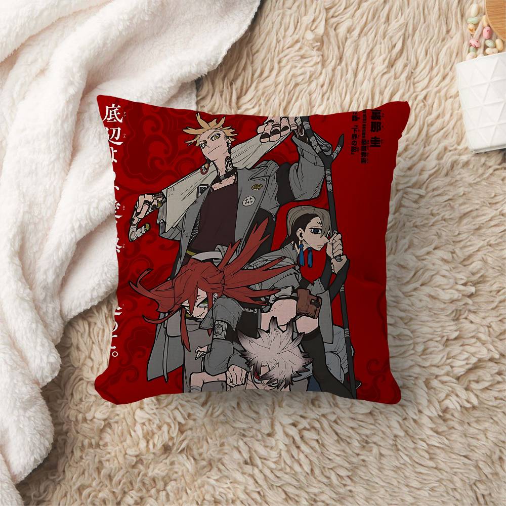Hot Cool Anime GGachiakuta Pillowcases Home Bedding Decorative Pillow Cover Wedding Super Soft Pillow Case