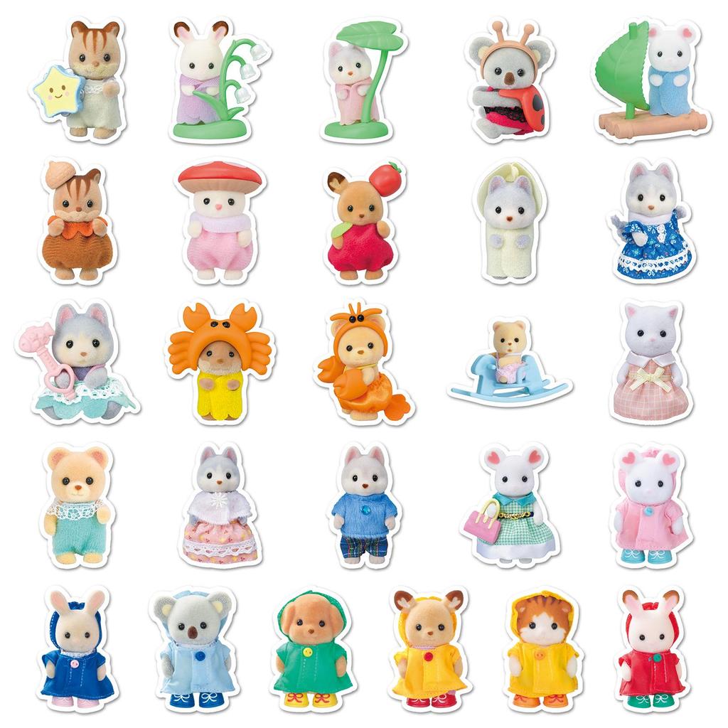 51 Sanrio Cute Cartoon Waterproof Graffiti Stickers for Phone Cases & Notebooks