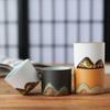 Japanischer Teekannenwärmer aus Keramik – Teekocher mit Kerzenheizung und Teesieb-Set für Kung-Fu-Tee oder Aromatherapie