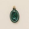 Ceramic Crab, Lobster & Four-Leaf Clover Floral Copper-Plated DIY Jewelry Parts
