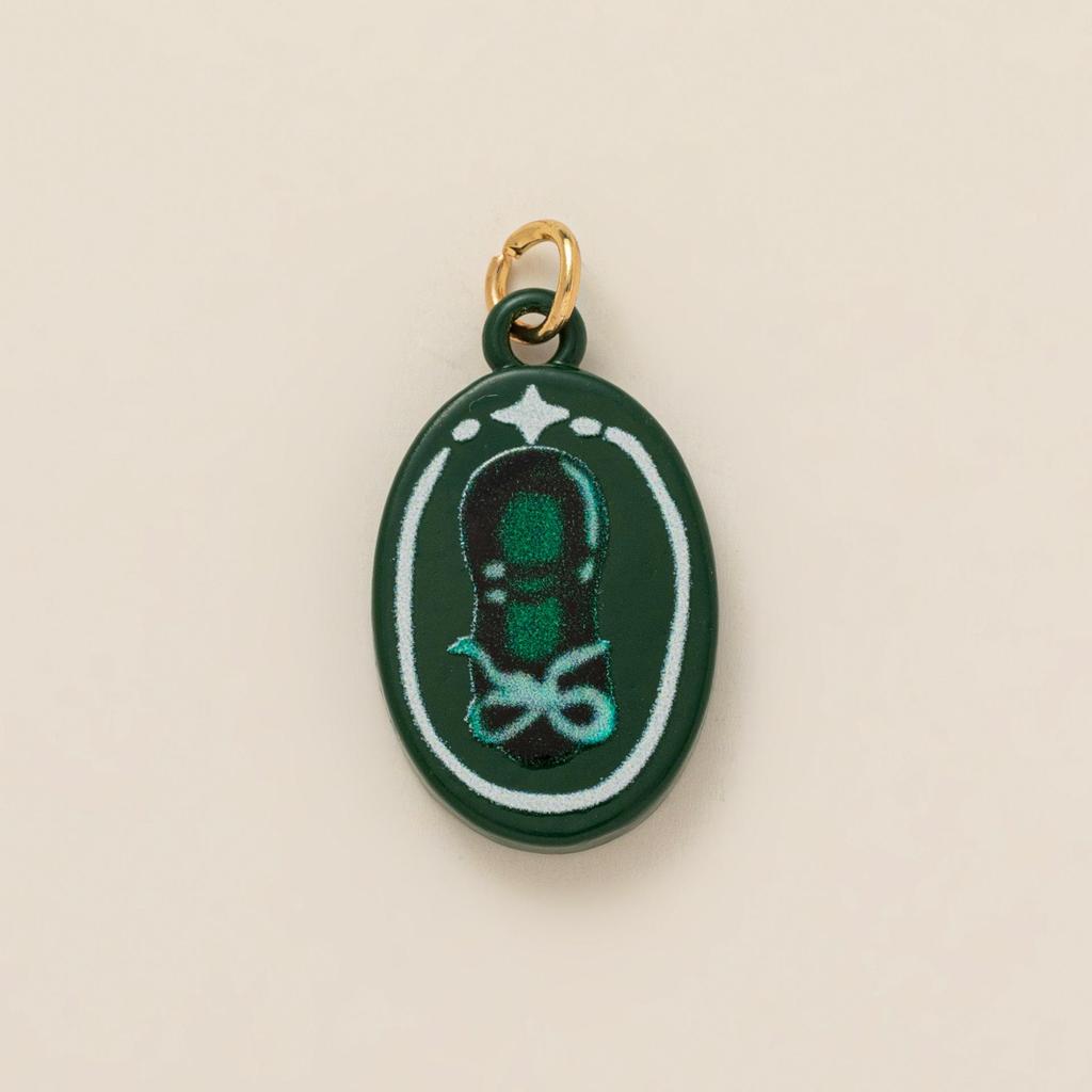 Ceramic Crab, Lobster & Four-Leaf Clover Floral Copper-Plated DIY Jewelry Parts