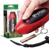 NET-O Electronic Whistle [3 Levels, 3 Whistle Sounds] New Model, Includes AAA Battery (Red)