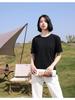 Minimalist Summer Crew Neck Tops Unisex T-shirt  Solid Color Unisex Lightweight T-shirt for Women and Men YG-247