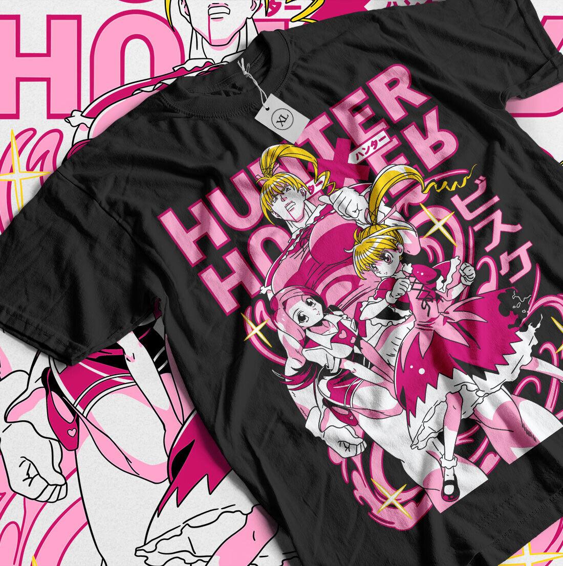 

Hunter X Hunter T-Shirt Gon Killua Anime Manga biscuit Girl Gift Shirt All Size 4XL