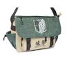Borsa One Piece Totoro Demon Slayer con Stampa Cartoni Animati per Uso Quotidiano Uomo