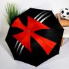 Vasco Football Club Printed Automatic Umbrella, 8-Frame for Travel, camping, Casual Umbrella, Essential Gift for  for family and friends