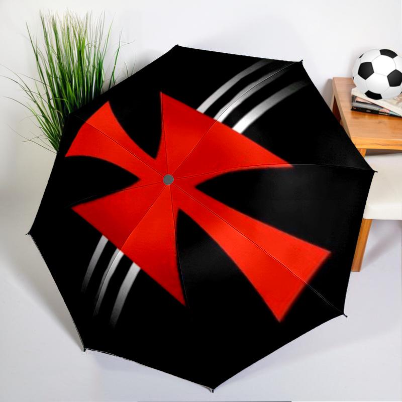 Vasco Football Club Printed Automatic Umbrella, 8-Frame for Travel, camping, Casual Umbrella, Essential Gift for for family and friends