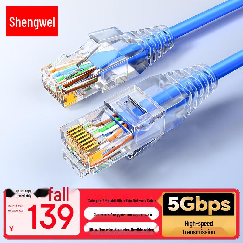 Shengwei CAT6 Gigabit Ethernet Cable