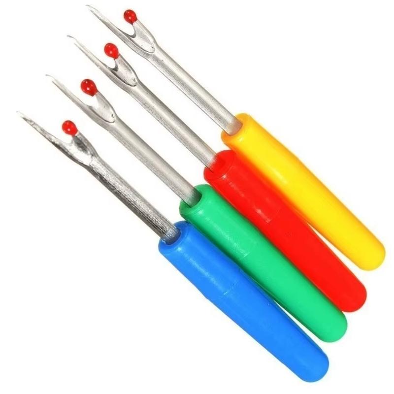 Seam Stitch Ripper Unpicker Thread Cutter Sewing Tool Non-Slip Sewing Kit Cross Stitch Wire Picker for DIY Project and Handcraft