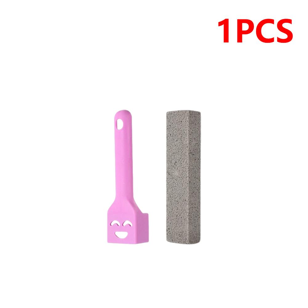 1-3Pcs Pumice Stone Brush Pumice Cleaning Brushes W/ Handle Floating Stone Toilet Brush for Kitchen Bath Pool Household Cleaning