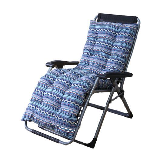 Recliner Cushion Cotton Linen Chair Pad with Straps Soft Padded Chair Cushion for Folding Recliners Rocking Chairs Home Office Use