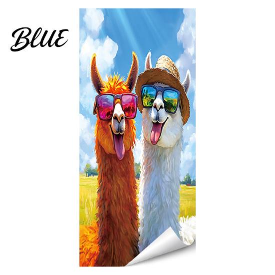 Outdoor Garbage Bin Stickers Fun Animal Trash Can Stickers, Self‑Adhesive Decals for Waterproof Adhesive Labels Can, Mailbox Storage Box Yard
