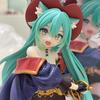Hatsune Miku Desktop Cute Action Figure Tale Wonderland Miku Puss In Boots Anime Figurine Kawaii Girl Model Toy Adorable Decor