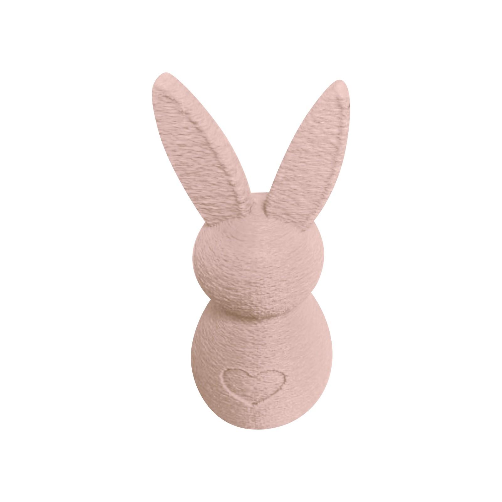 

Adorable Black Bunny Figurine with Heart Detail Modern Minimalistic Design for Home Decor and Gifts 5.5 Inches Tall бежевый