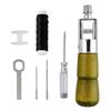 Leather Sewing Kits Leather Stitching Kits with Sewing Awl Sewing Tool for Hand Stitching Carpets Shoes DIY Craft