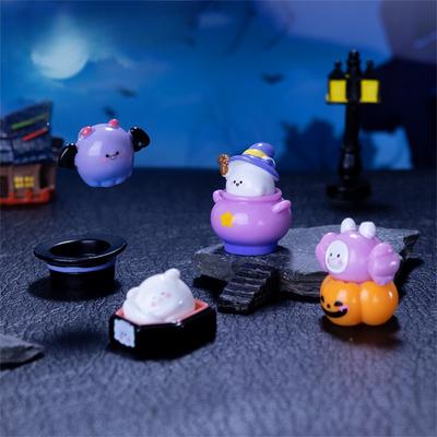 Micro-landscape Halloween Candy Little Ghost AccessoriesCar Mini Ornaments