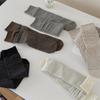 Women's Fall Fashion New Boneless Straight Plate Tube Stack Socks