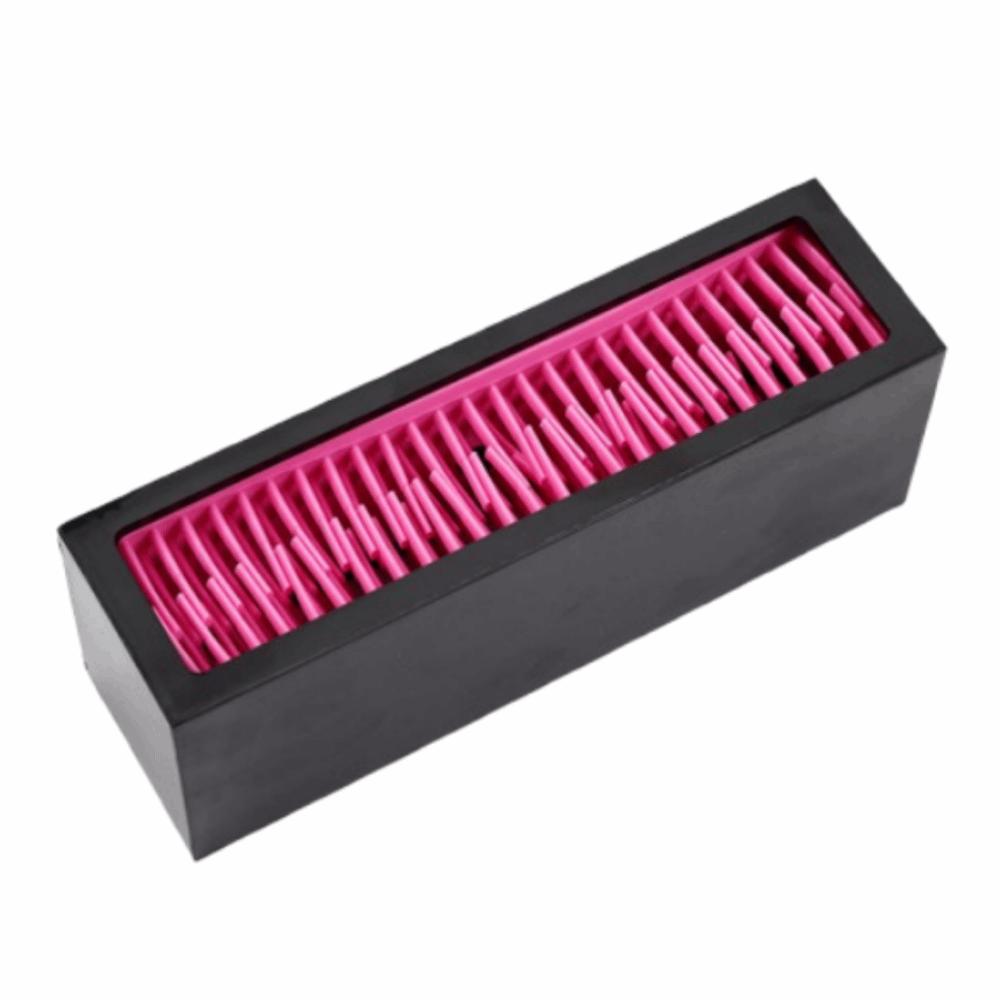 

Sturdy Cosmetic Brush Drying Rack Creative Pen Storage Case Makeup Brush Storage розы красного