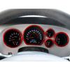 Carbon Fiber Interior Speedometer Accent Cover Trim For Toyota Tundra 07-13, Red