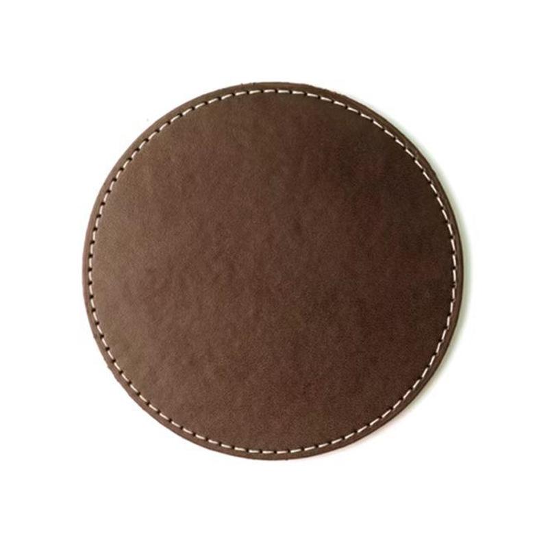 

Круглая Квадратная Креативная Подставка из ПУ Держатель для Напитков Высокотемпературная Устойчивость Коврик для Чашки Кружки Кухонные Аксессуары и Для Дома