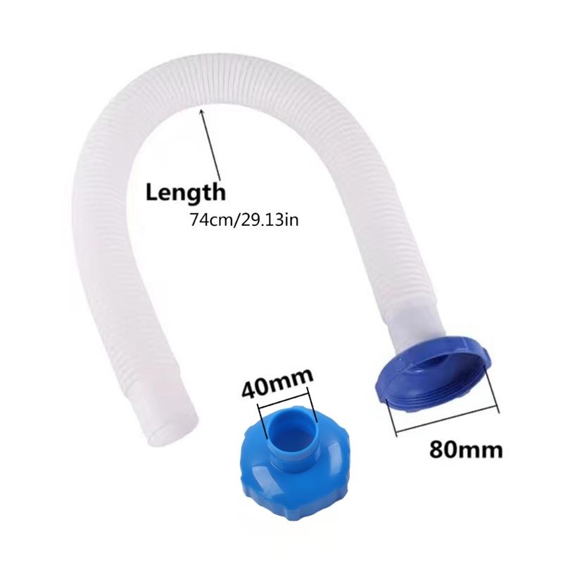 Set di Parti di Ricambio per Tubo e Adattatore Skimmer Piscina Fuori Terra per Tubo Piscina 25016 Accessori Esatti