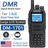 Dm1701 Digitální vysílačka Dmr Rádio+Analogové obousměrné rádio Otevřené Gd77 Dva časové sloty Úroveň 1+2 Lov Kempování Amatérské rádio Baofeng