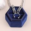 Able Nose Clip Pendant Necklace Nightclub Sexy Geometric Nose Clip Collarbone Chain For Unisex Jewelry Gift