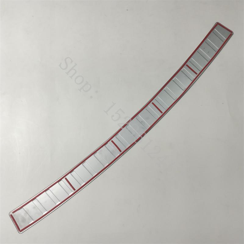 For BMW X3 F25 2011 2012 2013 2014~2016 Car Accessories Stainless Steel Rear Bumper Protector Sill Trunk Tread Plate Trim