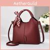 Ribbon Solid Bow Color Single Shoulder Crossbody Bag Handbag Women Gift Fashion