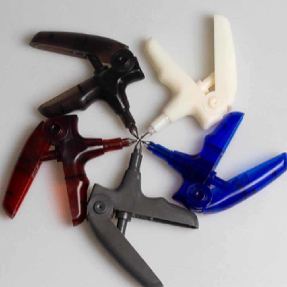 Colorful Orthodontic Ligature Gun High Strength Dentistry Tools  for Teeth Braces