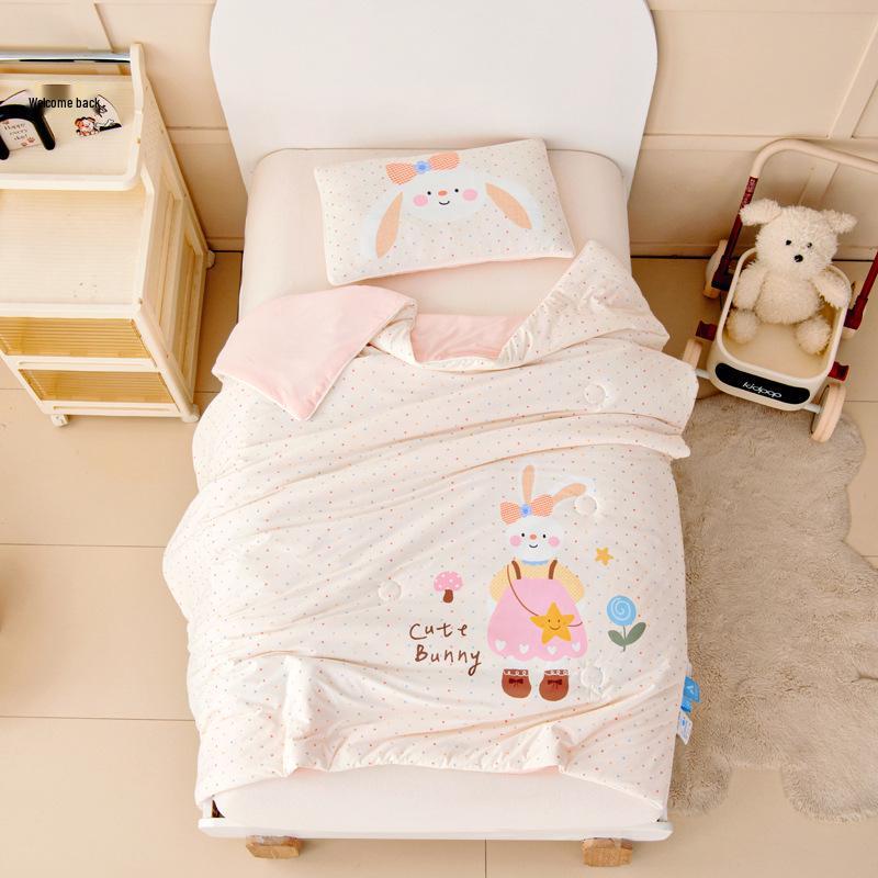 Class A Summer Kindergarten Nap Quilt: Washable, Thin, and Breathable for Air Conditioning