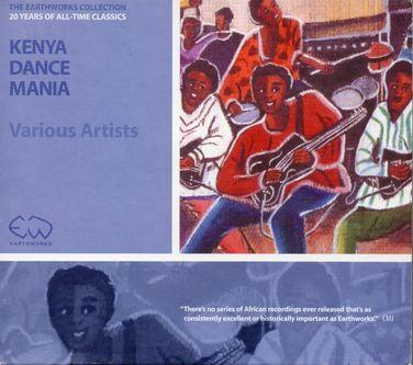 CD VARIOUS - Kenya Dance Mania  STEW24CD Earthworks 2002 Germany World Music Used