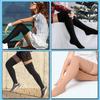 Elastic Over-the-Knee Compression Sports Socks for Men and Women - Cross-Knee Muscle Strength and Support