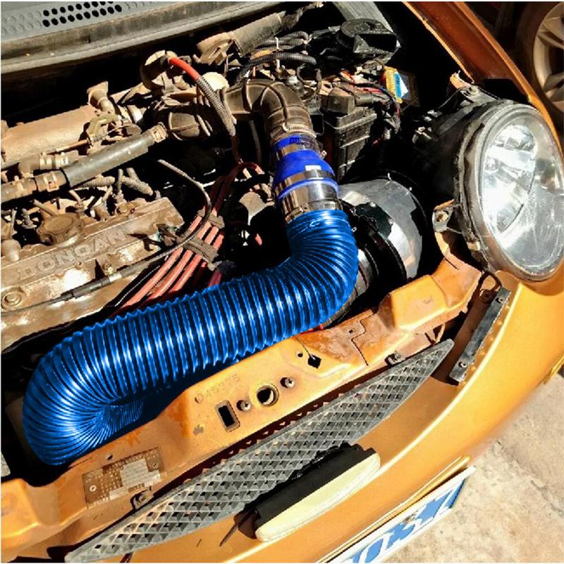Automotive Air Duct Hose Air Duct Induction Intake Pipe Hose Air Intake Flexible Tube Induction Intake Hose Car Inlet Pipe