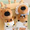 Cartoon Keychain Capybara Plush Dolls Pendant Childrens Toys Birthday Gifts