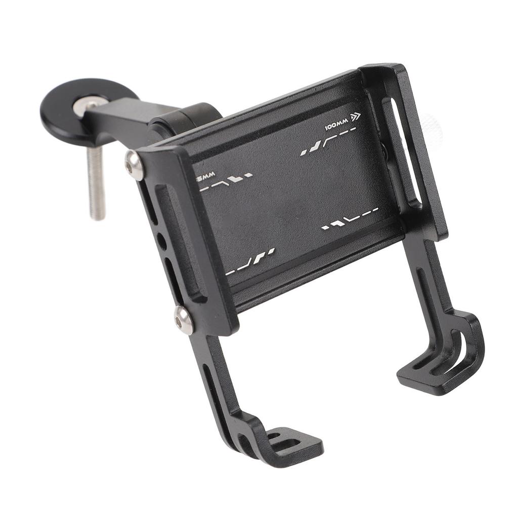 Stem Phone Mount Holder Aluminum Alloy Adjustable  Phone Mount for Road  Mountain Bi
