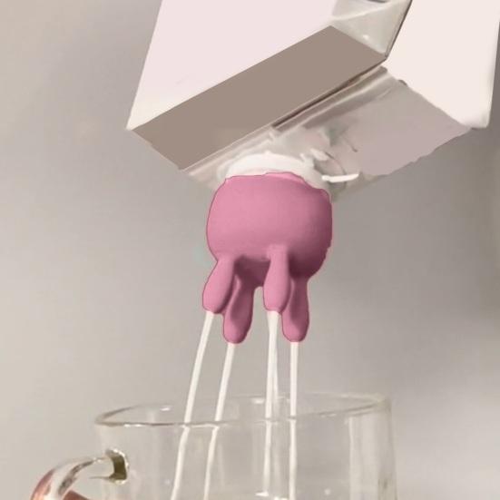 Fejőgép 4 db szilikon ecsettel Tejkörmök Tejelő Állatok Tehenek Bölény Szarvasmarha Kecske Juh Vákuumszivattyús Tejgép