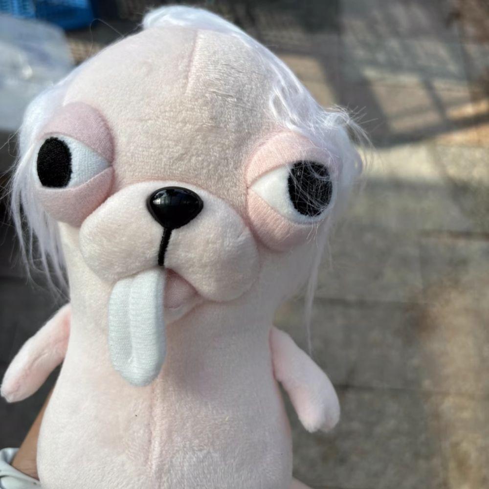 Portachiavi Ciondolo Peluche Chihuahua Divertente Cucciolo Peluche Bambola Chihuahua Strano Carino Realistico Peluche Amico Chihuahua Regalo