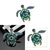 Animal Turtle Brooch Pin With Electroplated Alloy For Fashion Accessories