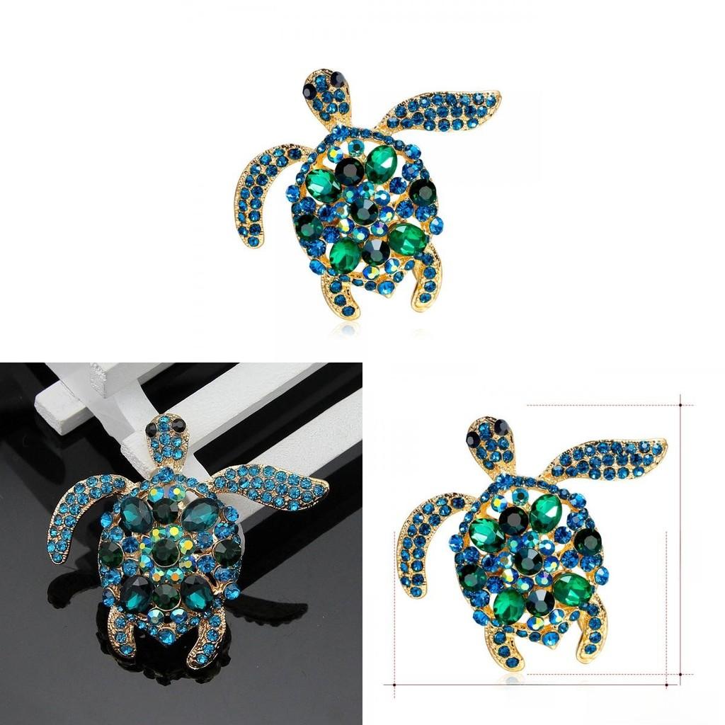 Animal Turtle Brooch Pin With Electroplated Alloy For Fashion Accessories