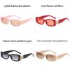 Lunettes de soleil carrées rétro pour femmes avec protection UV400 pour sorties mode et fêtes